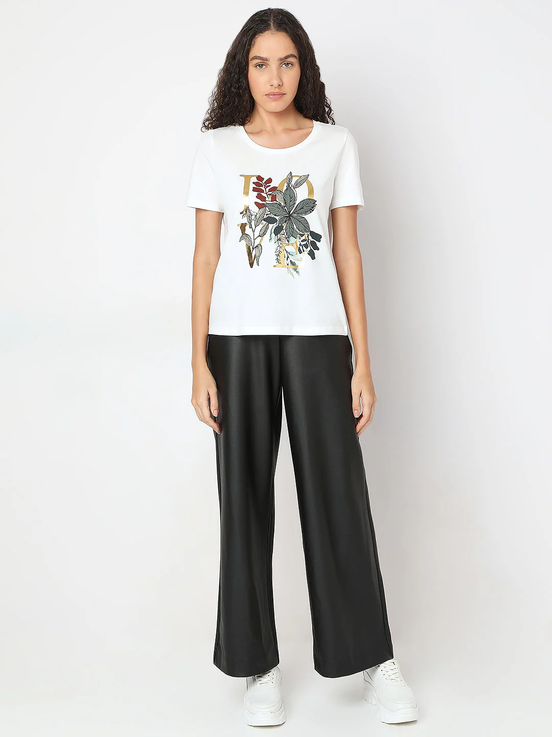 White Printed T-Shirts - Image 5