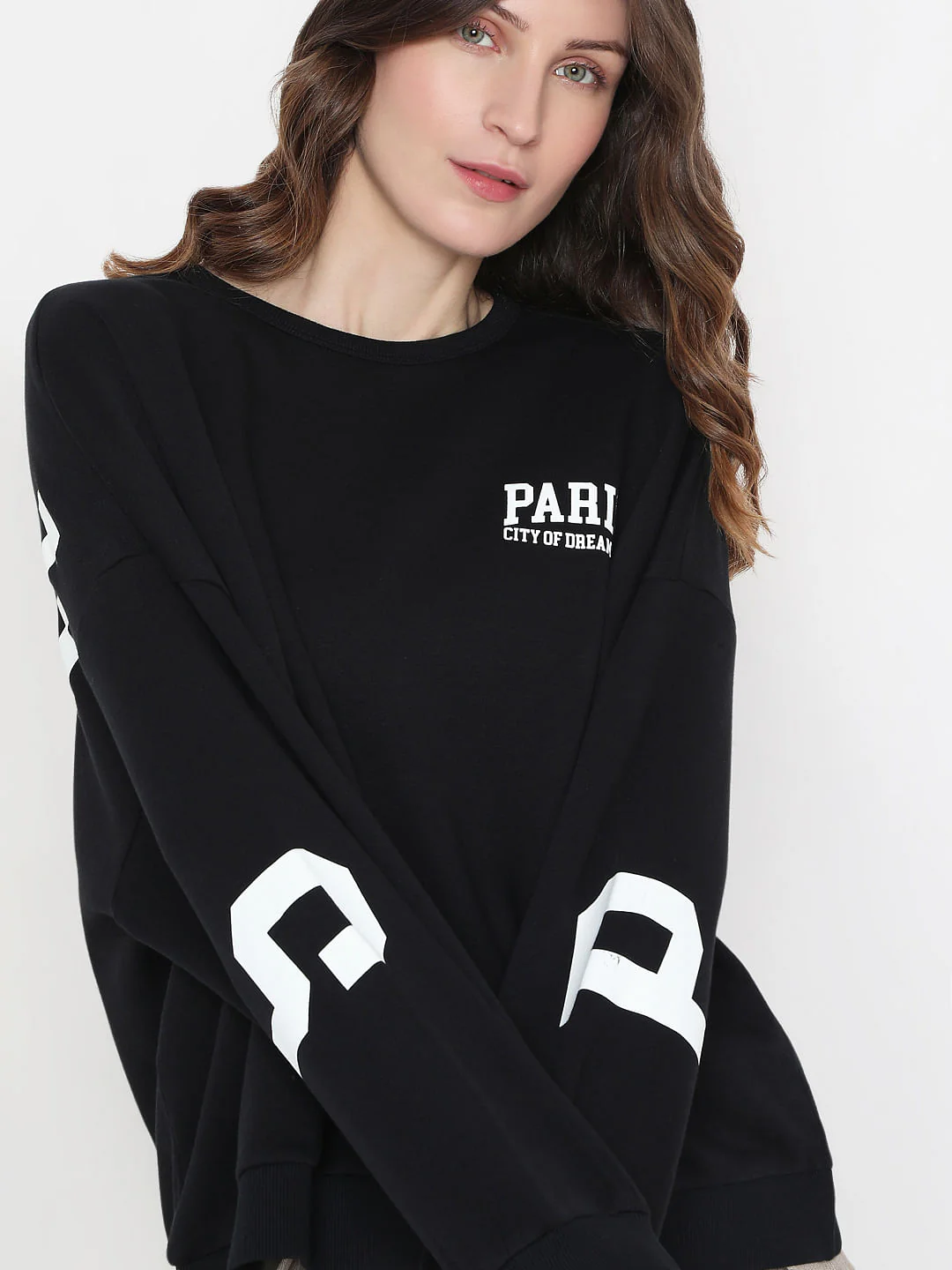 Black Oversized Sweatshirt - Image 6