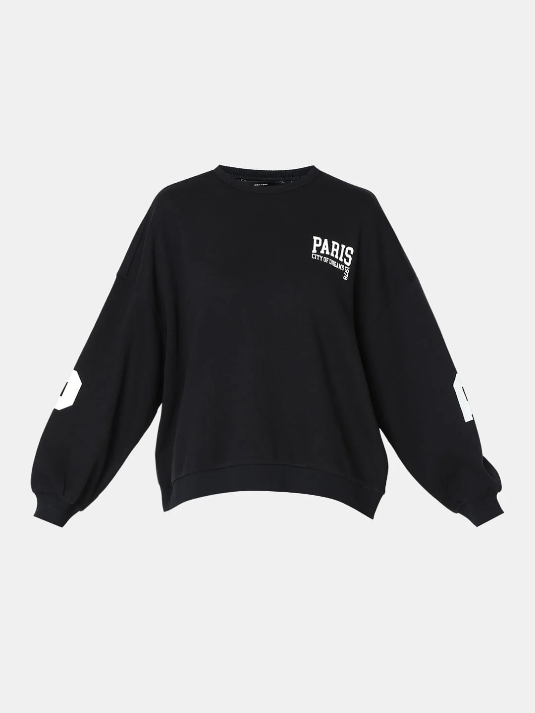 Black Oversized Sweatshirt - Image 7