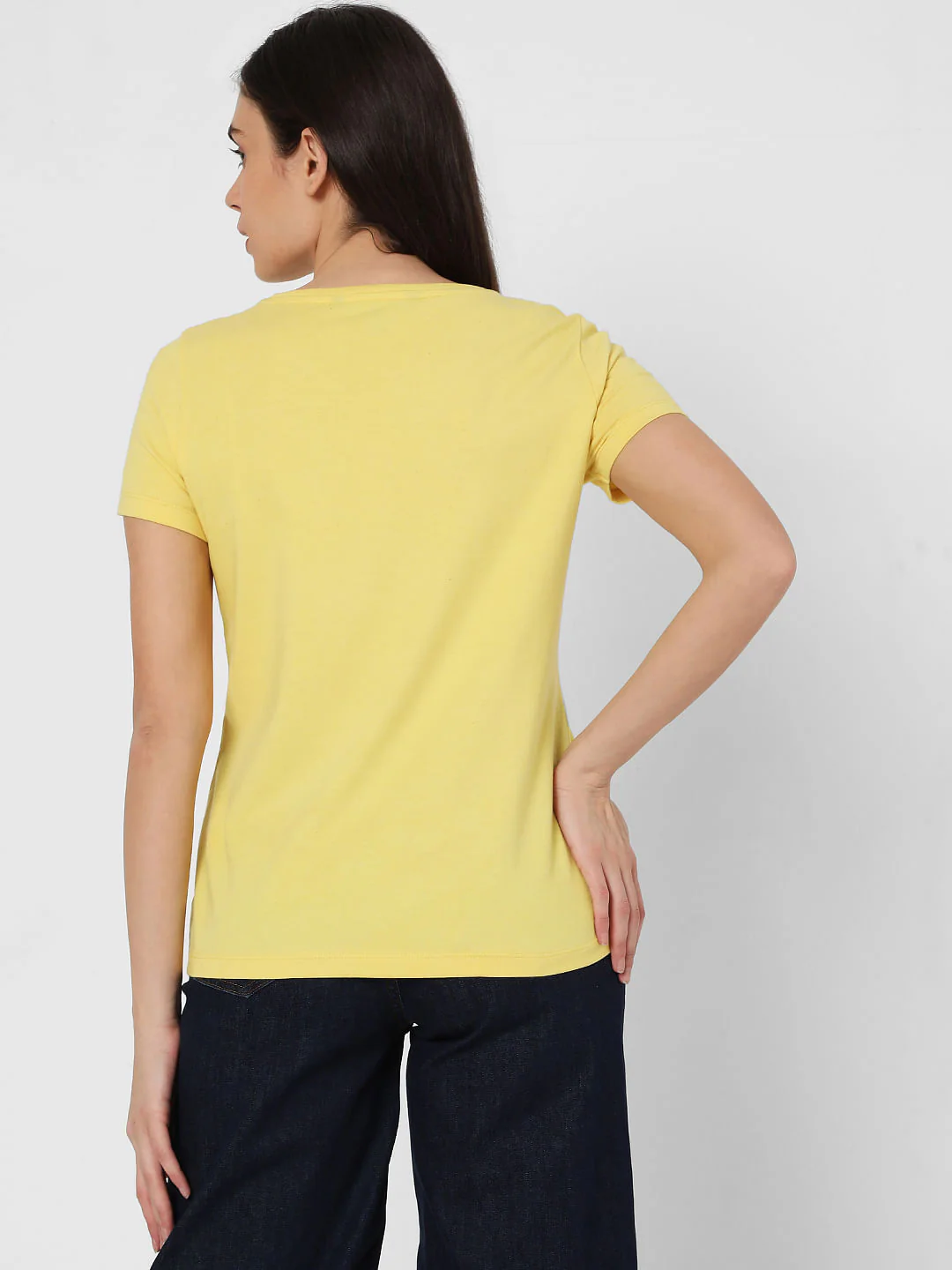 Yellow Graphic Print T-Shirt - Image 4