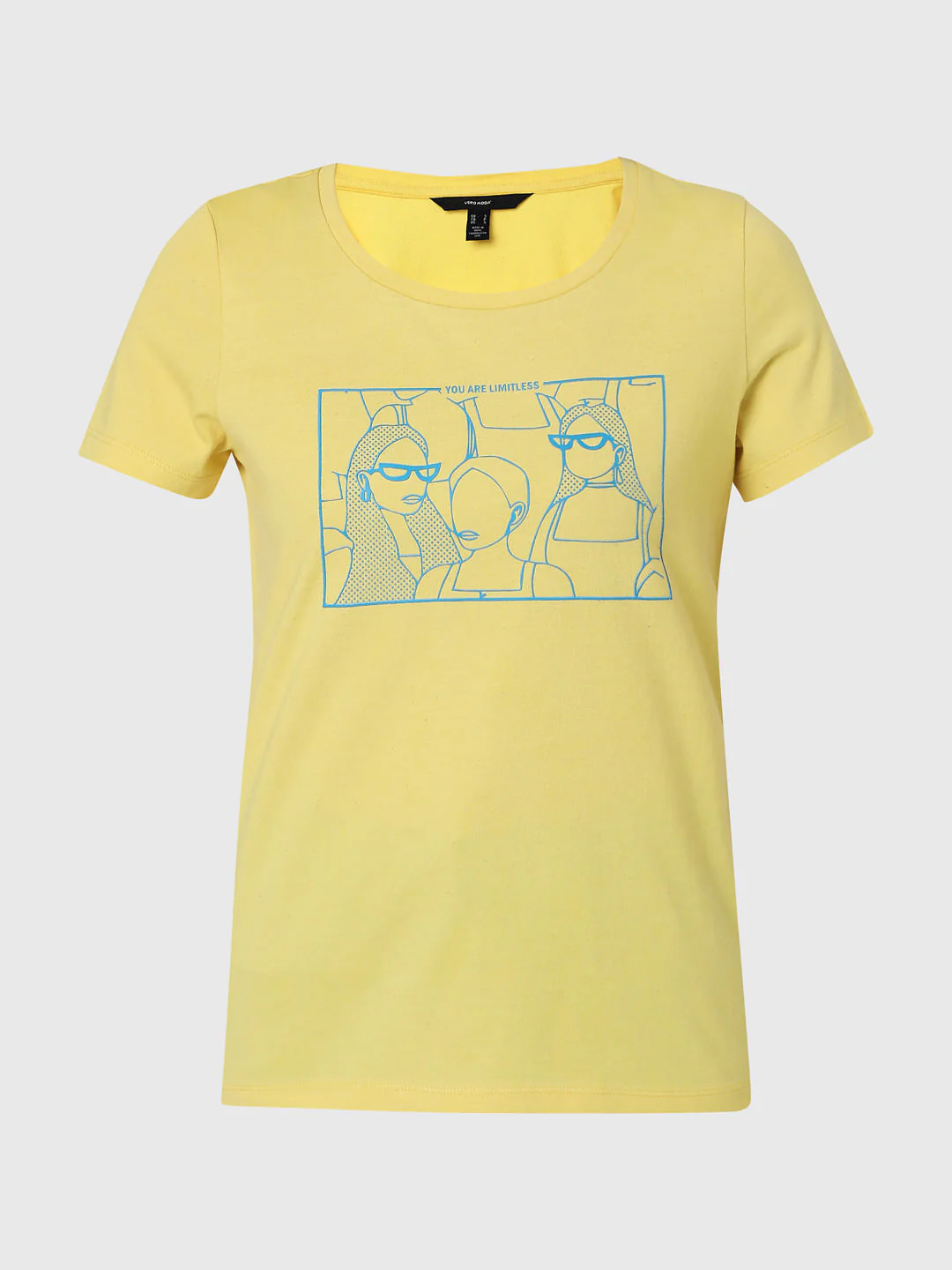 Yellow Graphic Print T-Shirt - Image 7