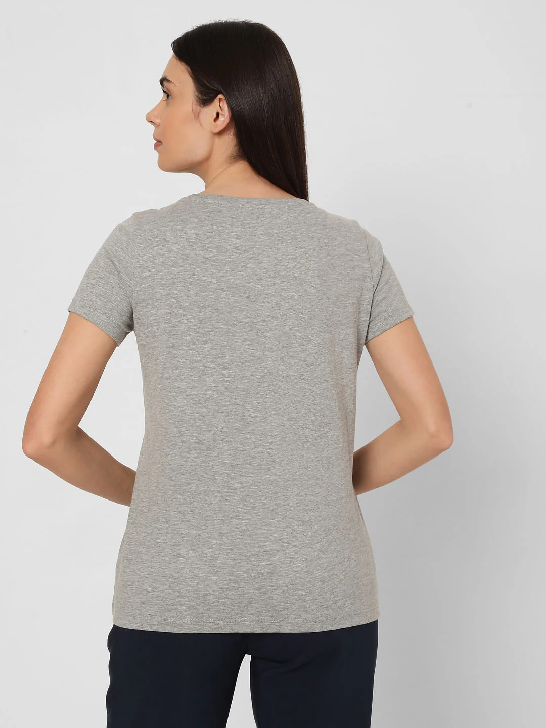 Grey Graphic Print T-Shirt - Image 4