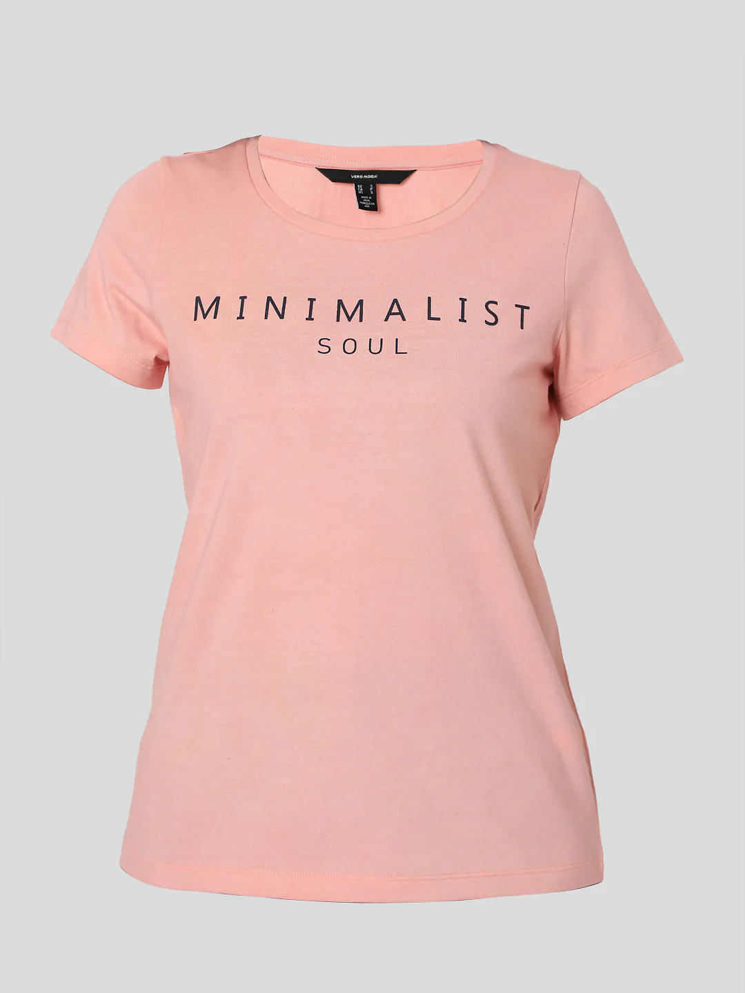 Pink Text Print T-Shirt - Image 7