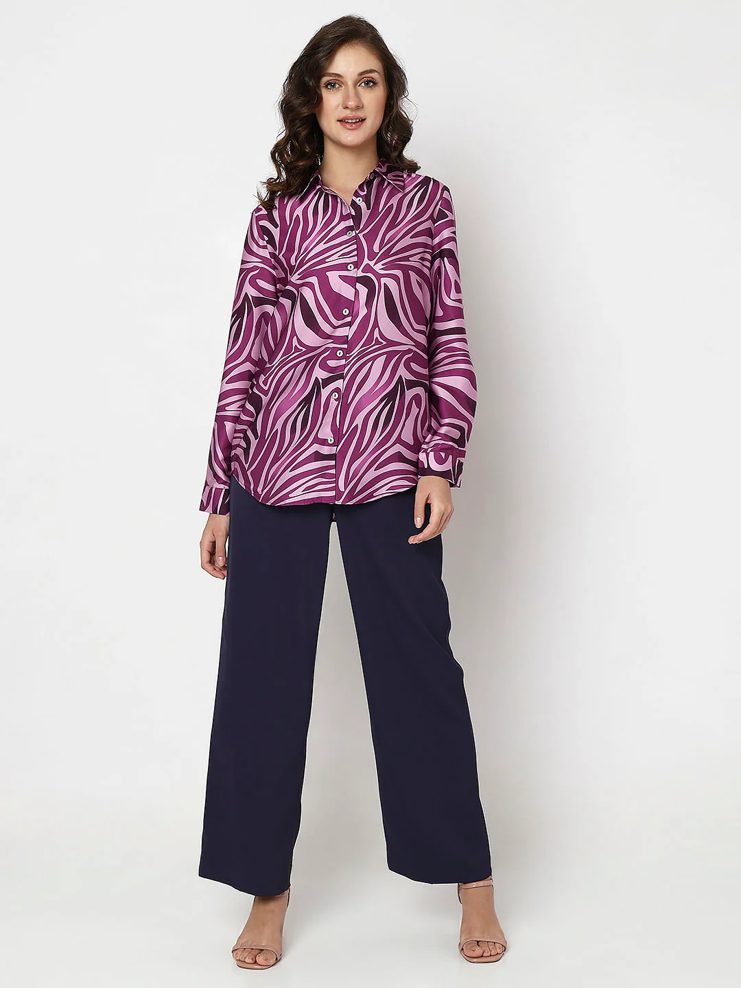 Purple Animal Print Shirt - Image 5