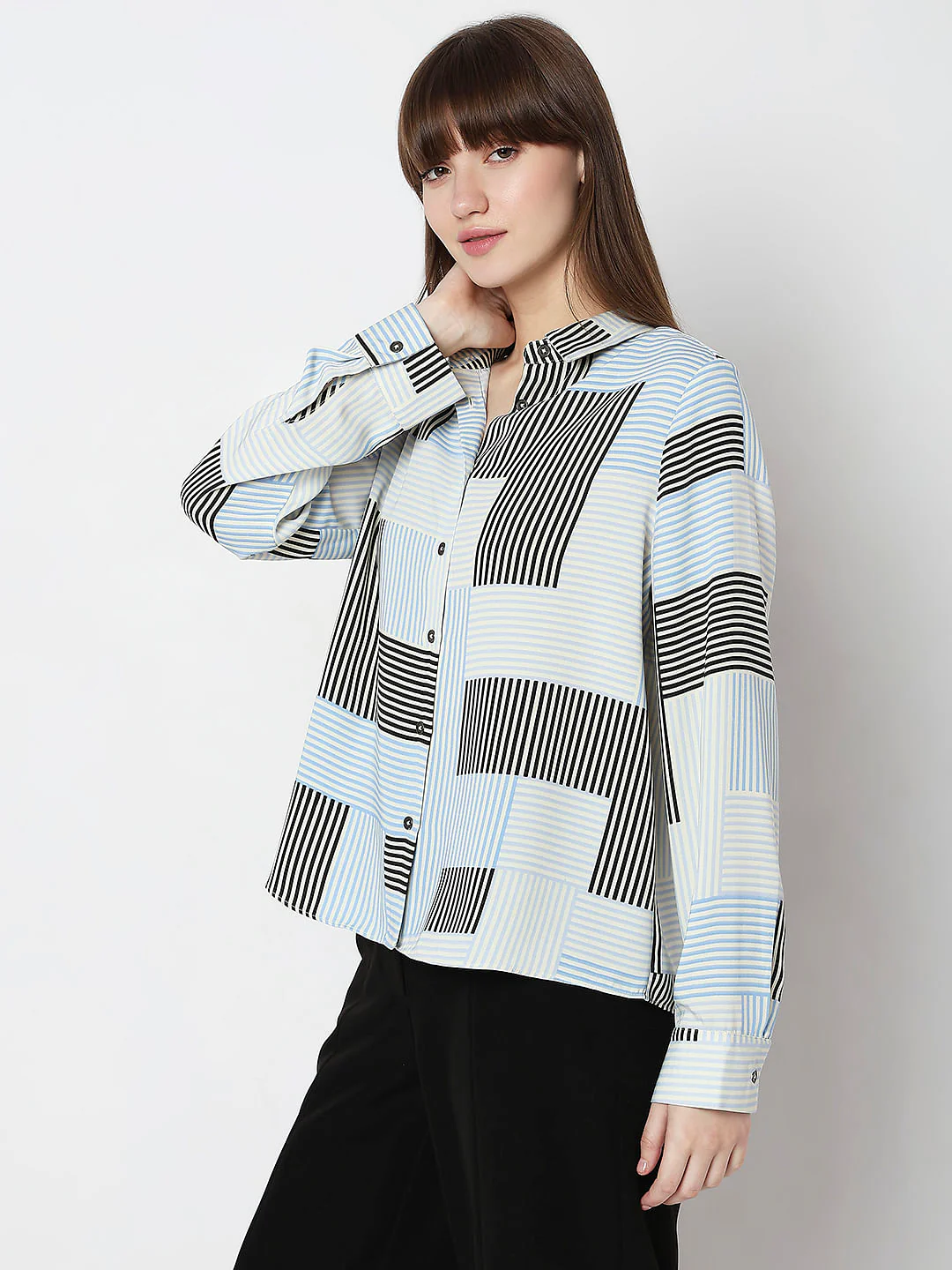 White Striped Shirt - Image 3