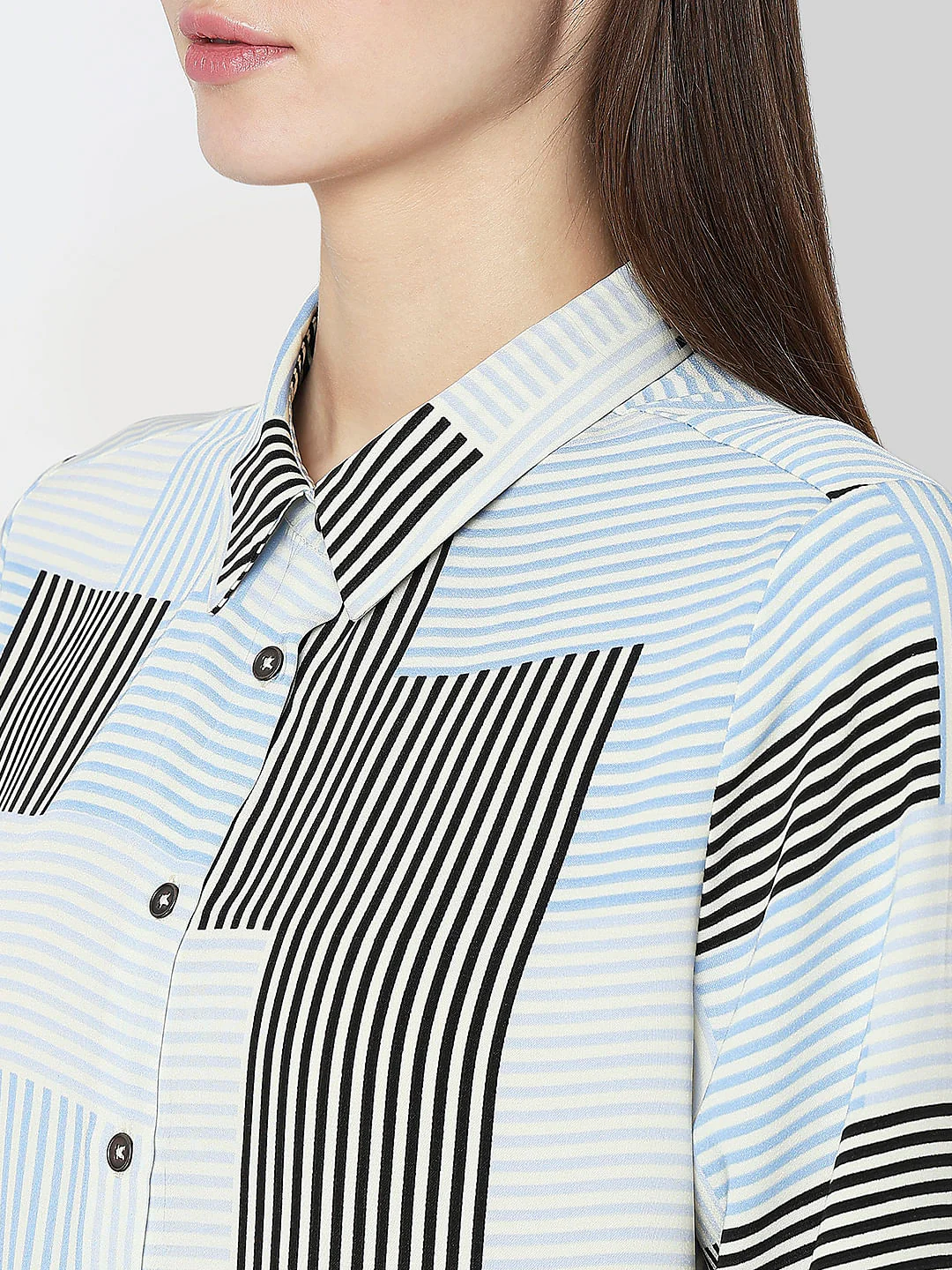 White Striped Shirt - Image 8