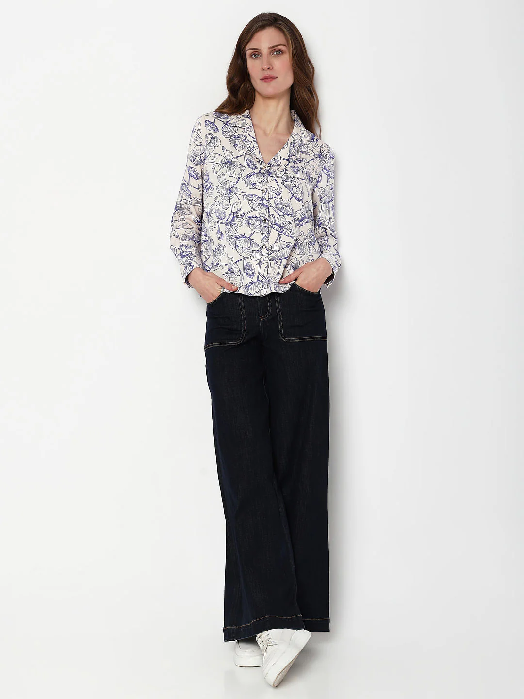 Blue Floral Shirt - Image 5