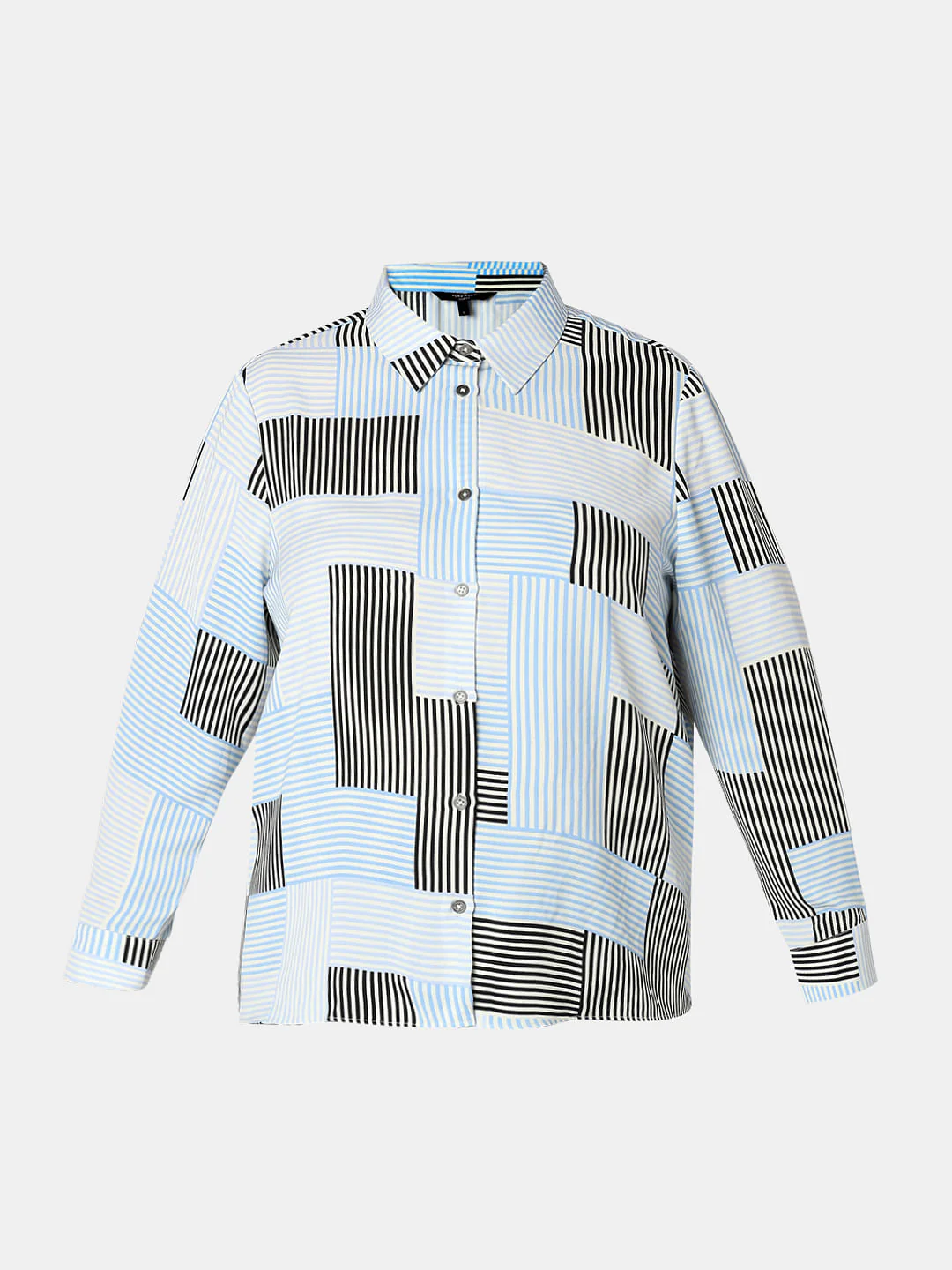 Curve White Printed Shirt - Image 7