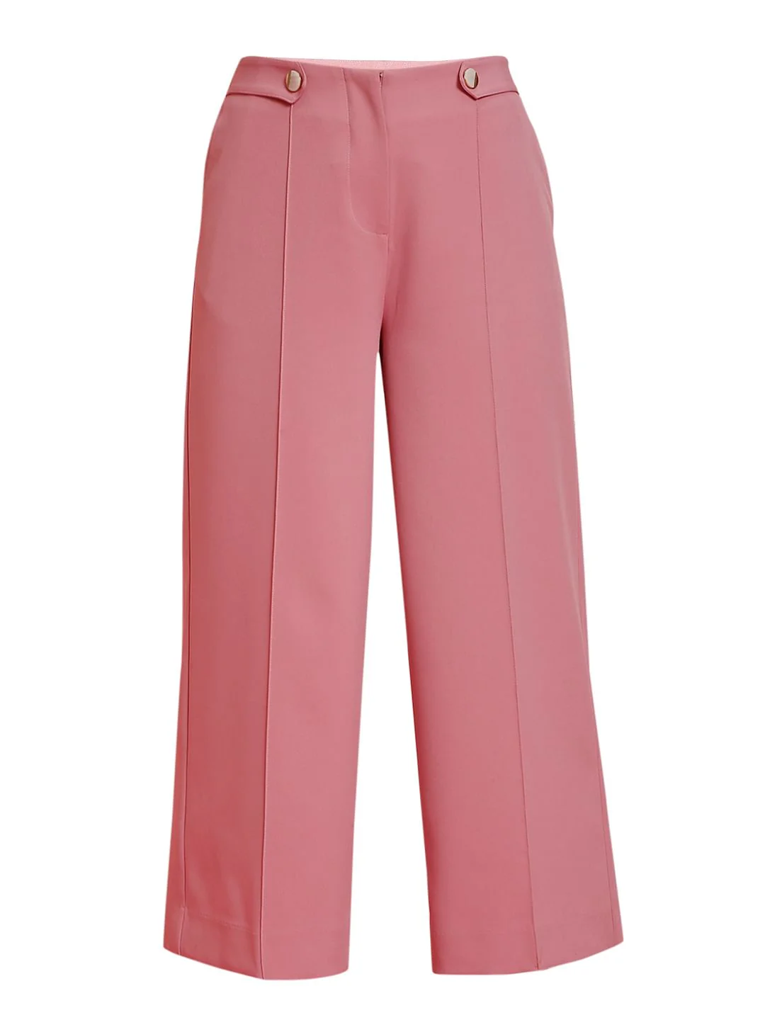 Marquee Pink High Rise Wide Leg Co-Ord Pants - Image 7