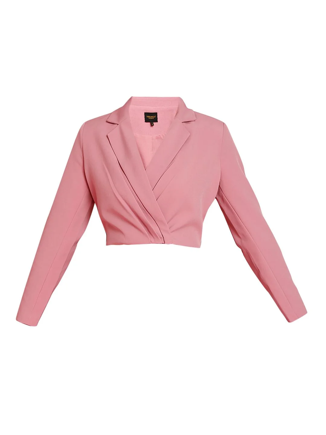 Marquee Pink Cropped Co-Ord Blazer - Image 7