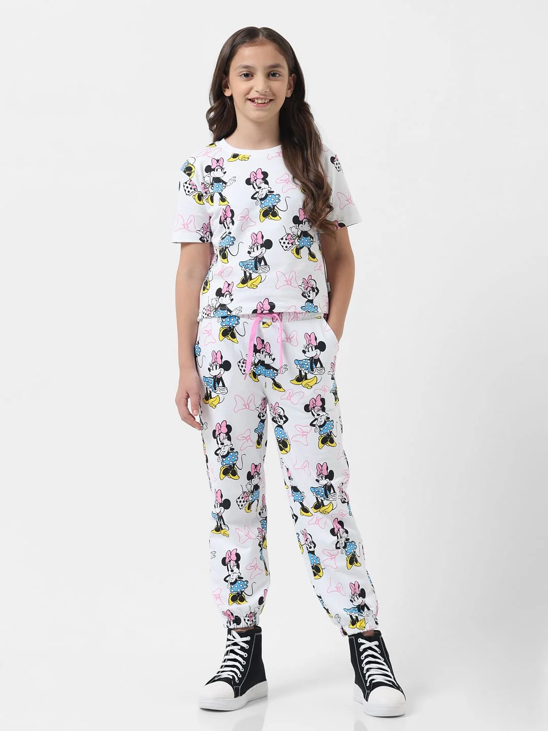Girl X Disney White Printed T-Shirt - Image 5