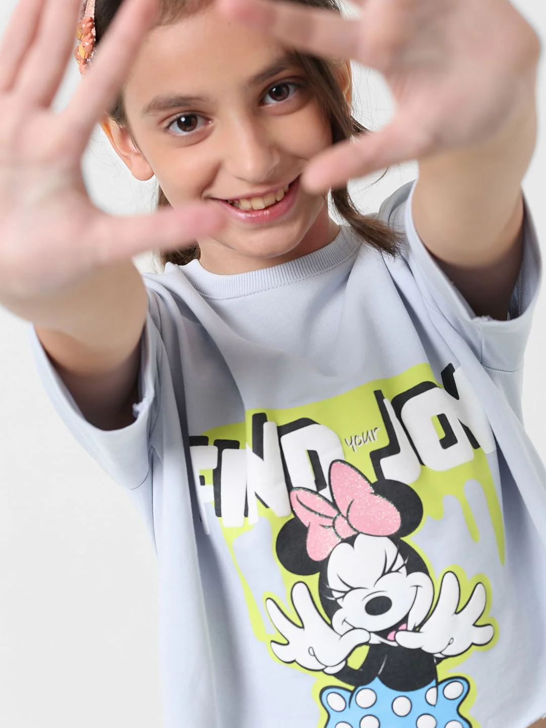 Girl X Disney Blue Minnie Mouse T-Shirt