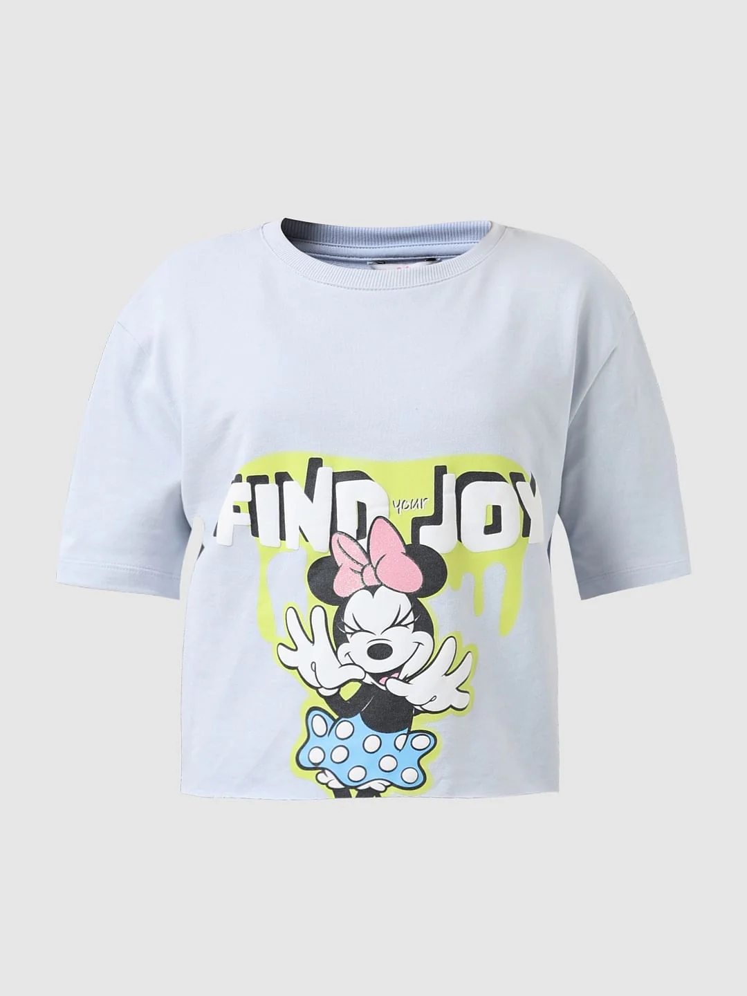 Girl X Disney Blue Minnie Mouse T-Shirt - Image 6