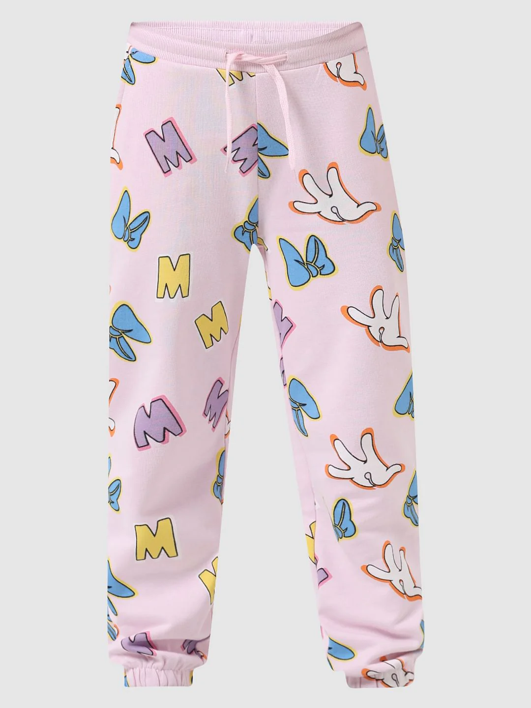 Girl X Disney Pink Mid Rise Printed Sweatpants - Image 6