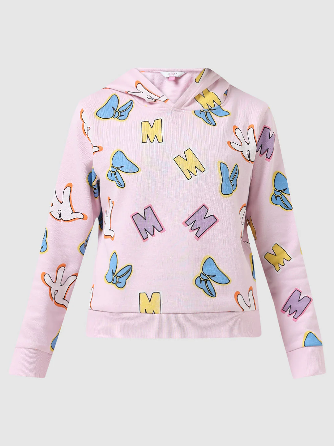 Girl X Disney Pink Printed Hooded Sweatshirt - Image 6