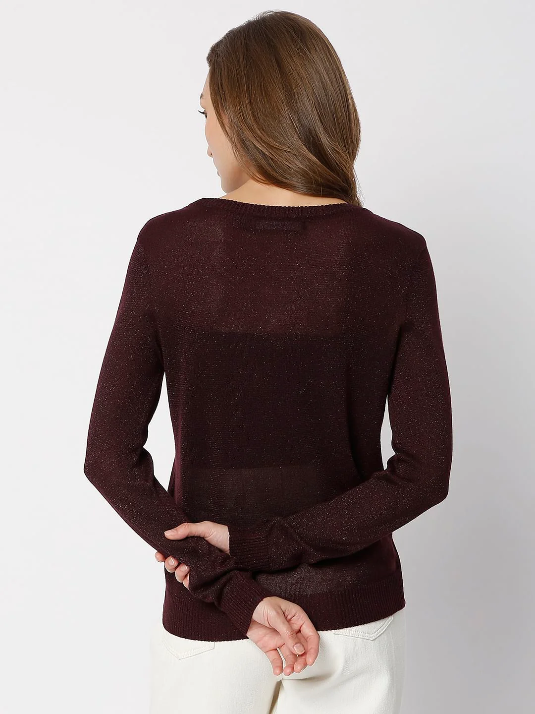 Burgundy Pullover - Image 4