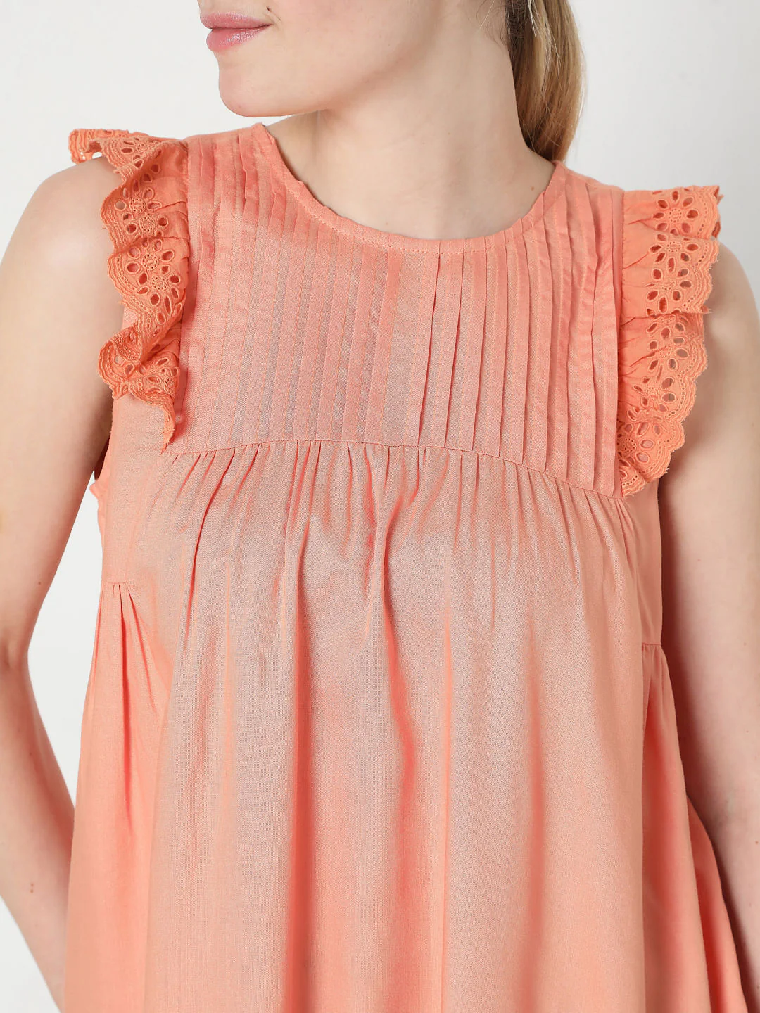 Coral Sleeveless Top - Image 6