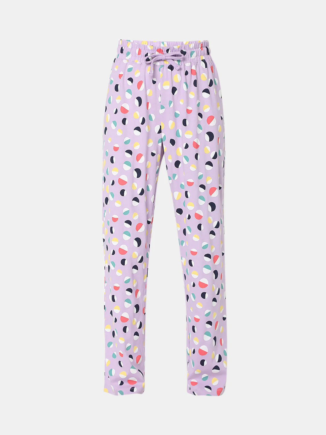 Purple T-Shirt & Pyjama Night Suit Set - Image 10