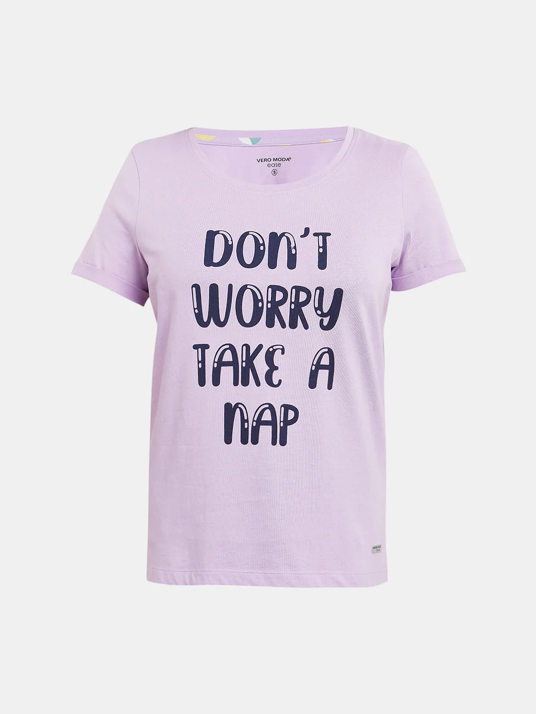 Purple T-Shirt & Pyjama Night Suit Set - Image 9