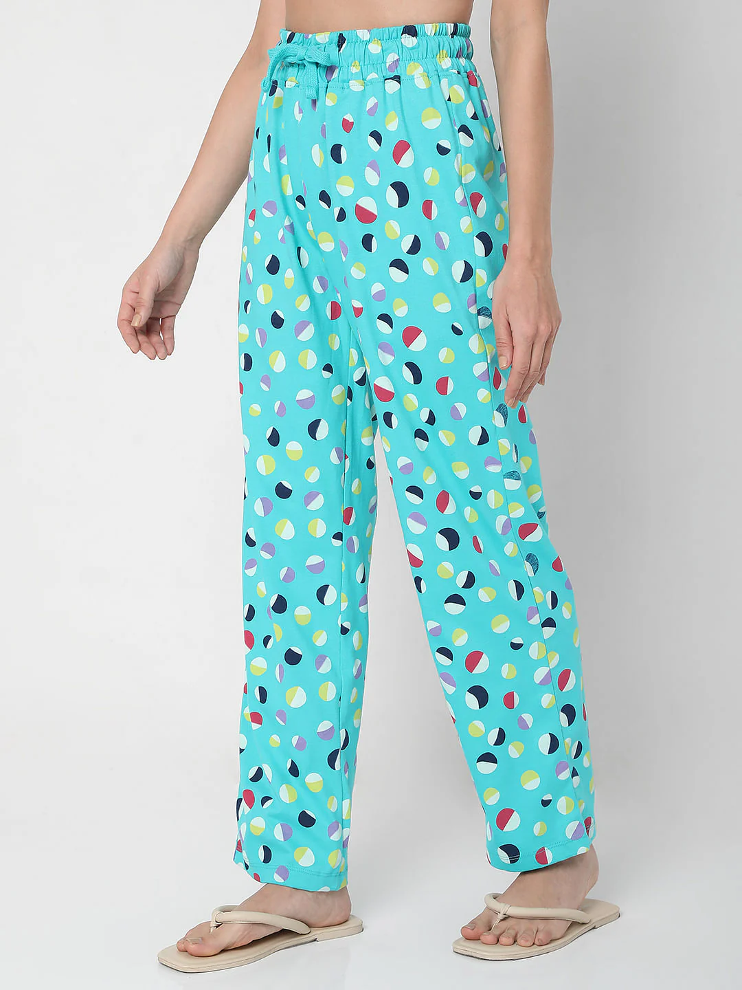 Blue T-Shirt & Pyjama Night Suit Set - Image 8