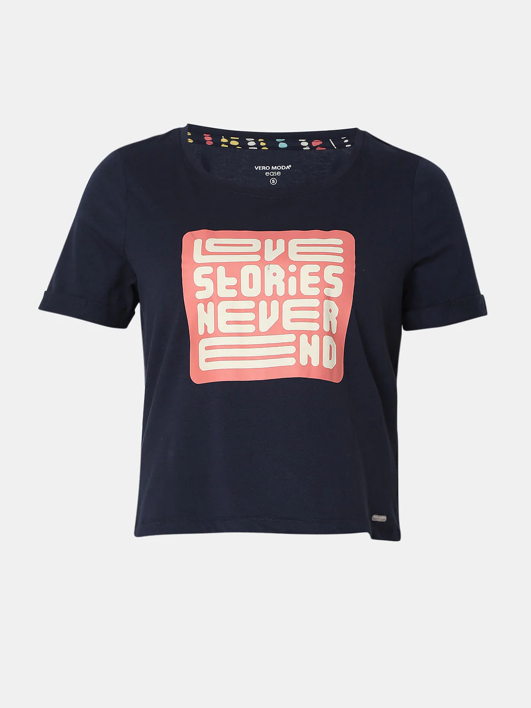Dark Blue T-Shirt & Shorts Night Suit Set - Image 9