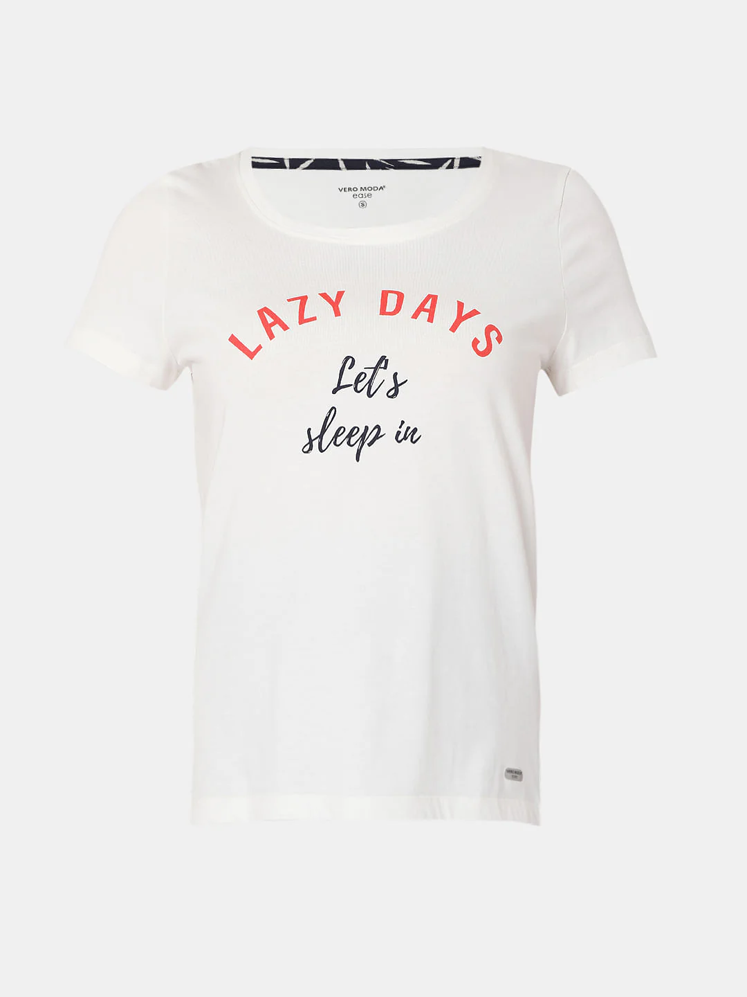 White T-Shirt & Pyjama Night Suit Set - Image 7