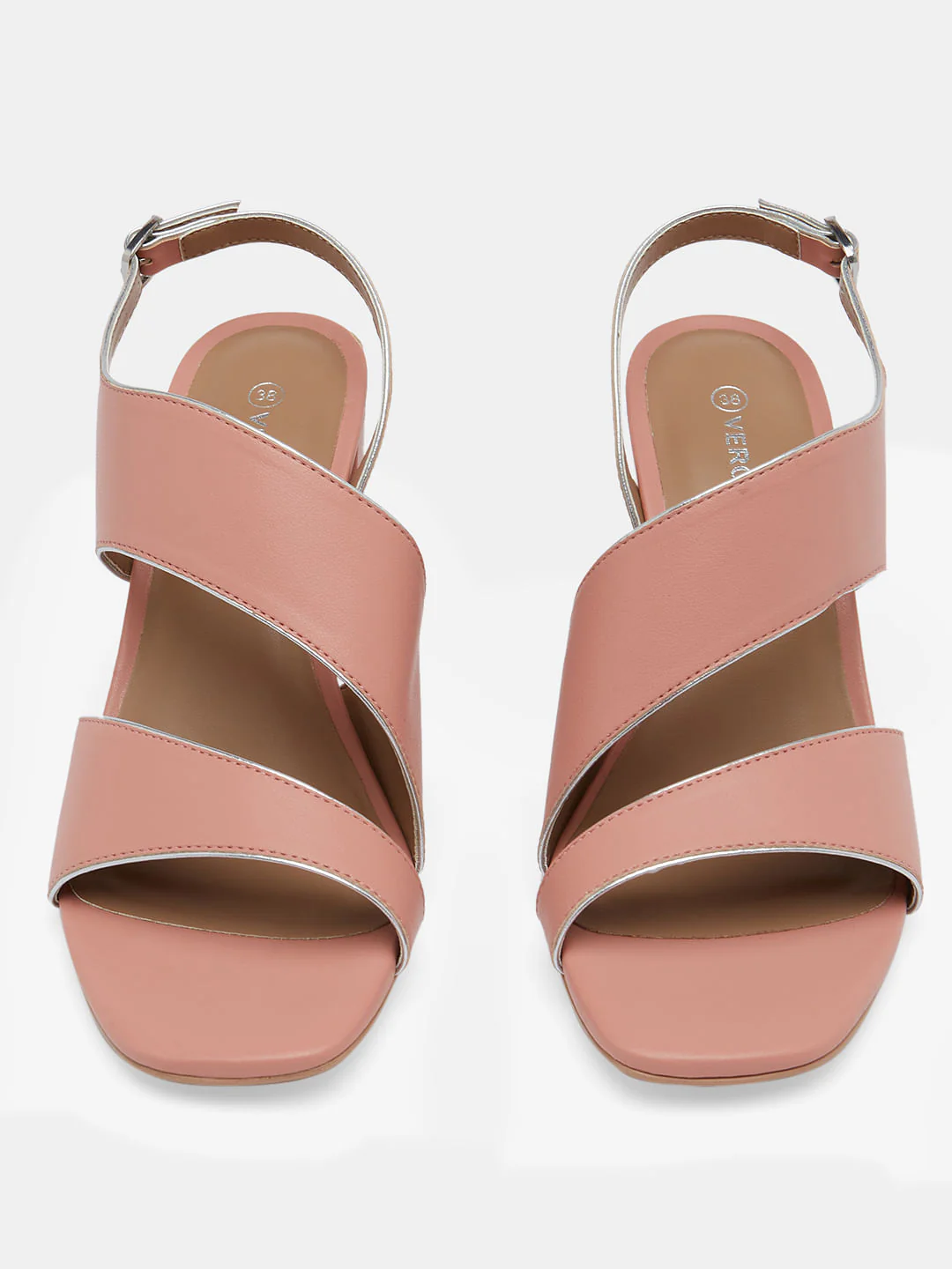 Pink Heeled Sandals - Image 2