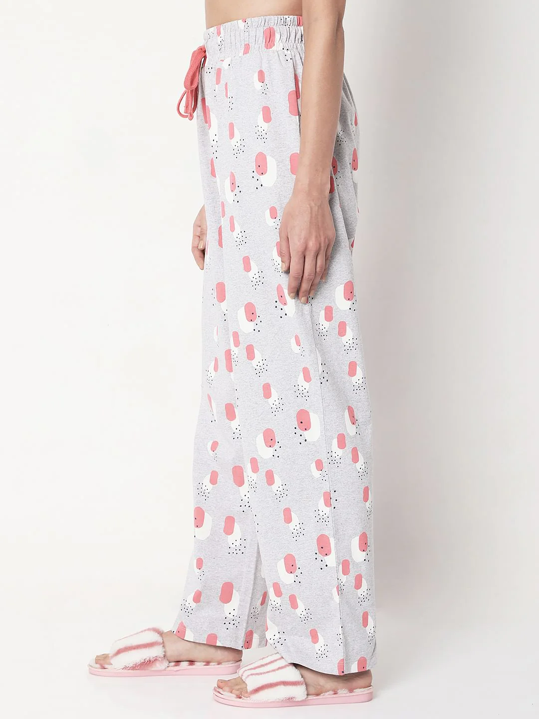 Pink T-Shirt & Pyjama Night Suit Set - Image 10