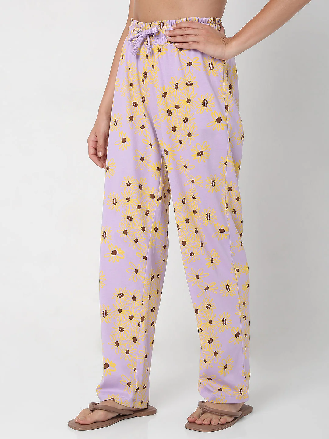 Lilac T-Shirt & Pyjama Set - Image 8