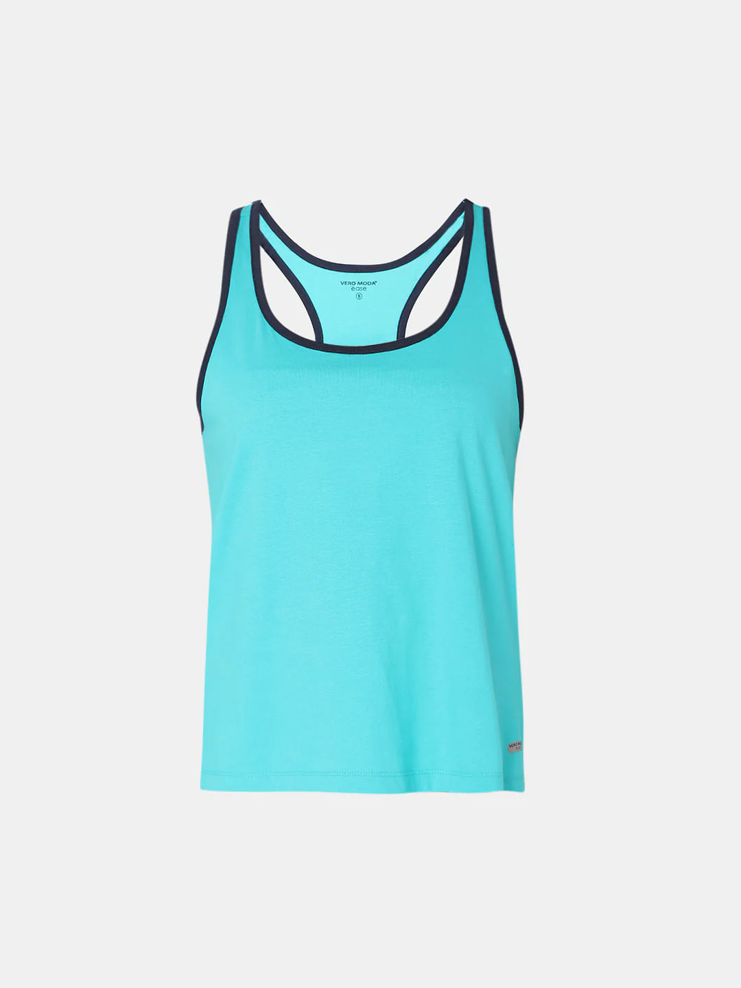 Blue Tank Top & Shorts Night Suit Set - Image 9