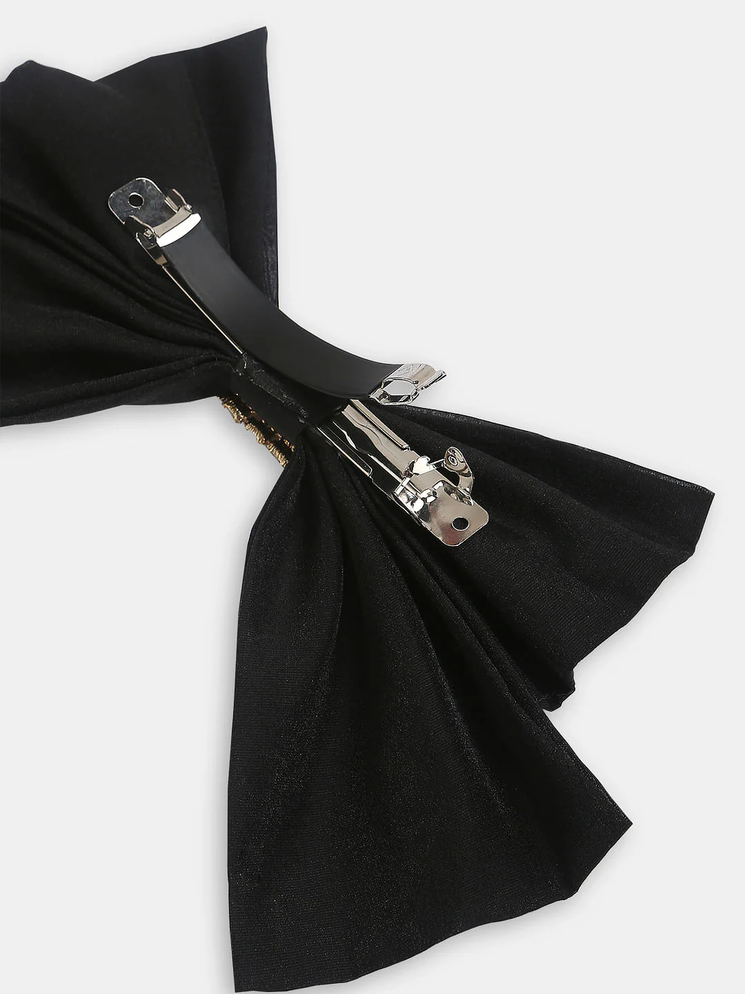 Black Bow Hairclip - Image 3