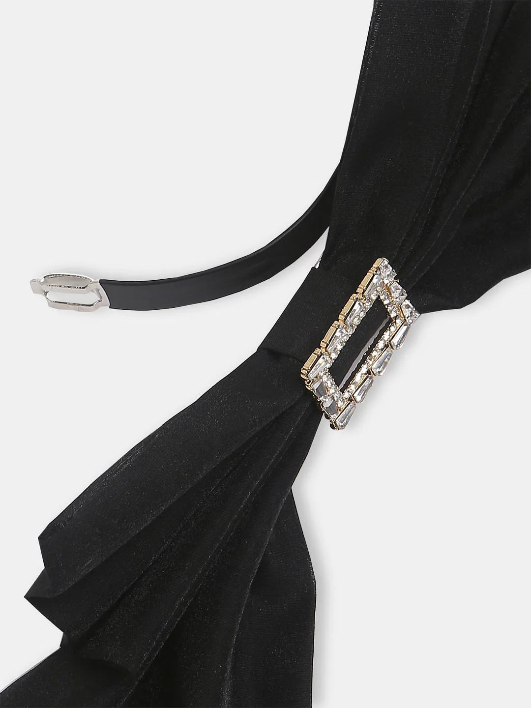 Black Bow Hairclip - Image 4