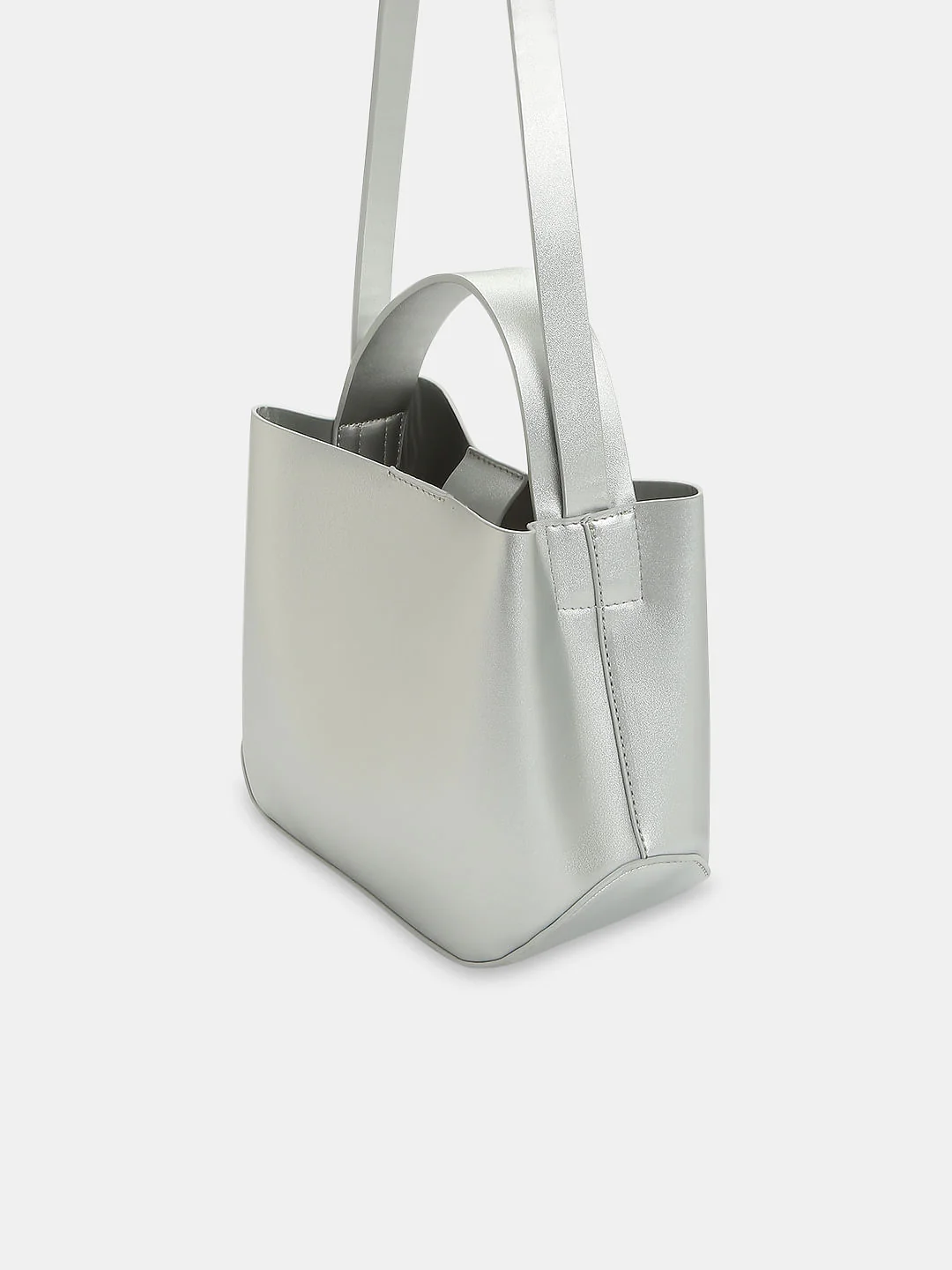 Silver Mini Handbag - Image 3