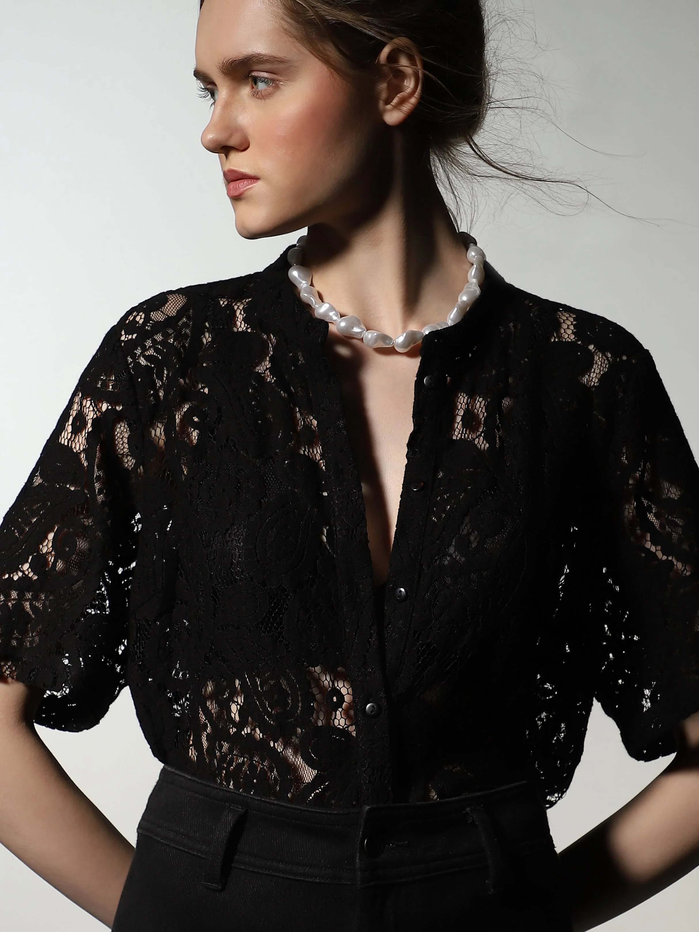 White Pearl Necklace