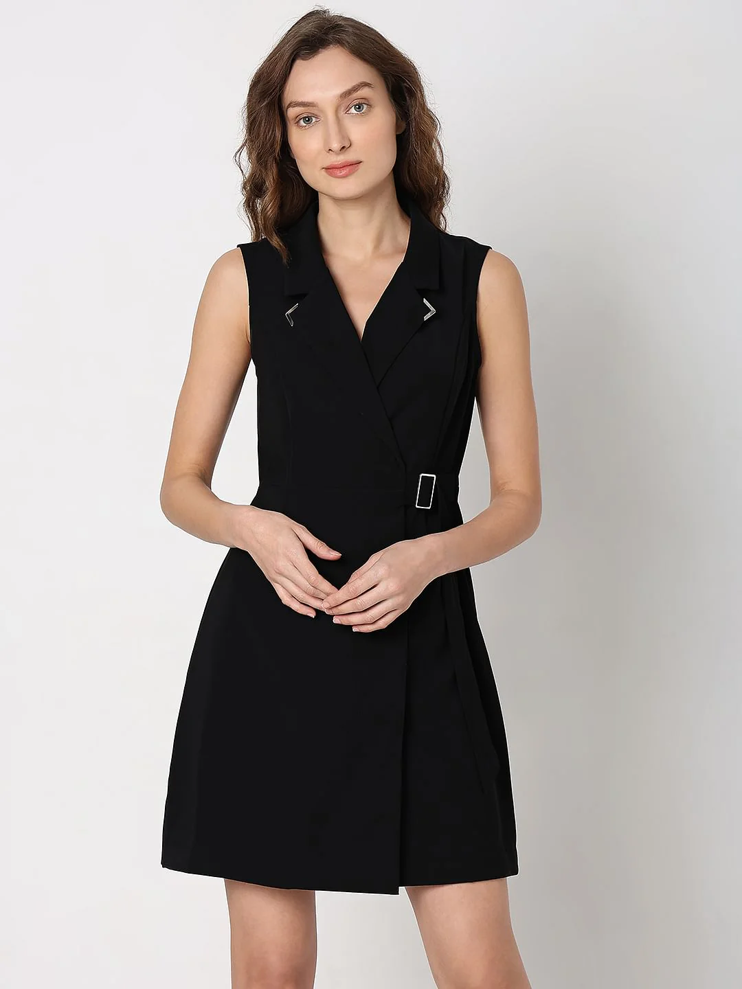 Black Blazer Dress - Image 2