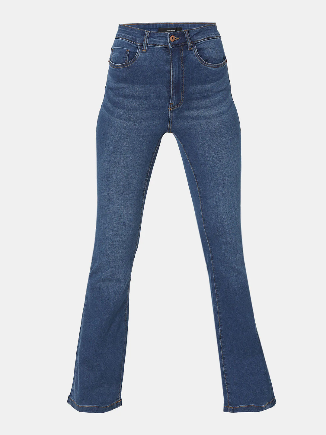 Blue High Rise Petra Bootcut Jeans - Image 7