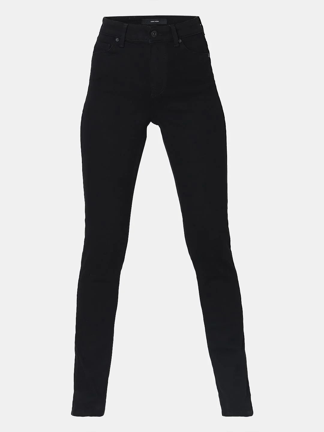 Black Mid Rise Wendy Skinny Fit Jeans - Image 7