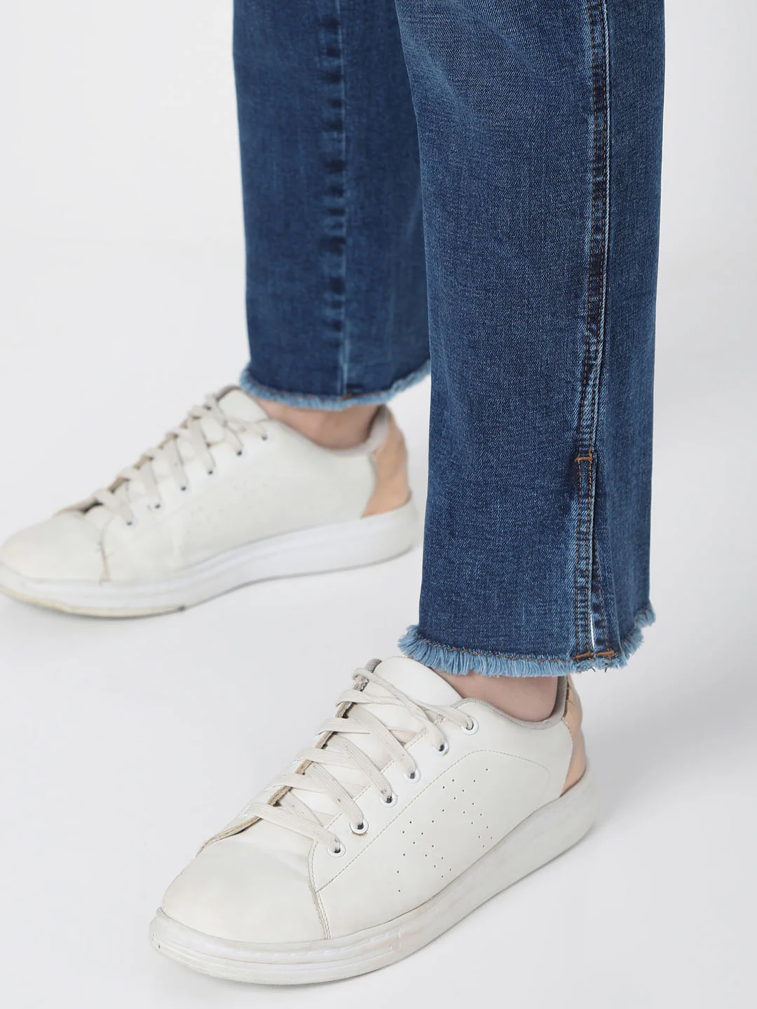Blue High Rise Jade Straight Fit Jeans - Image 5