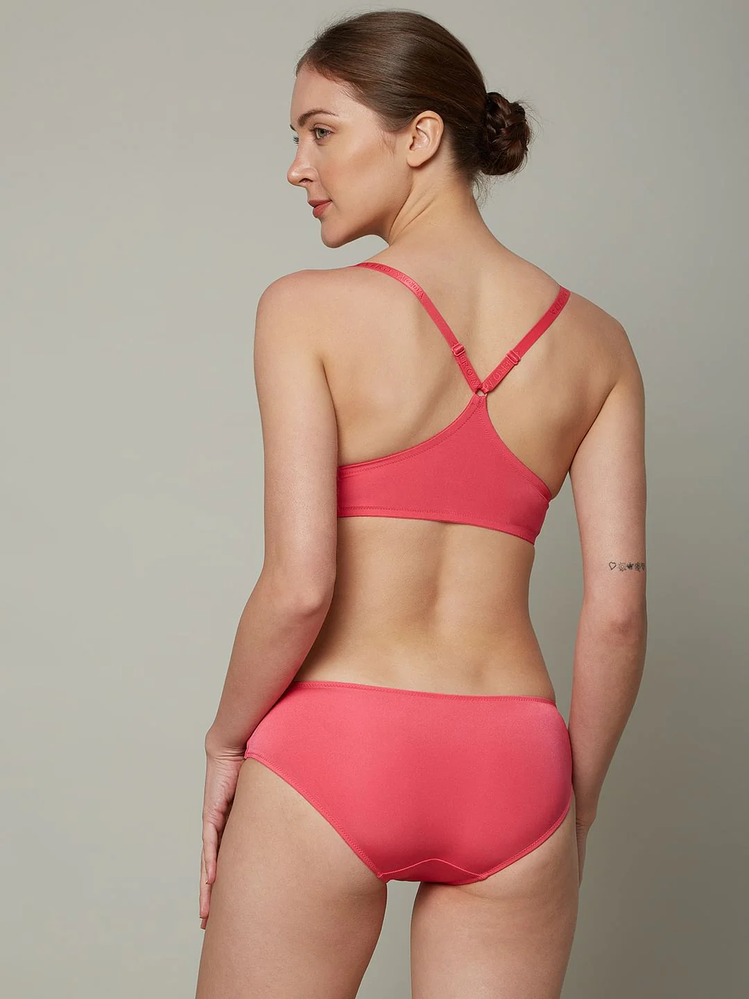 Intimates Pink Padded Push- Up Bra - Image 4