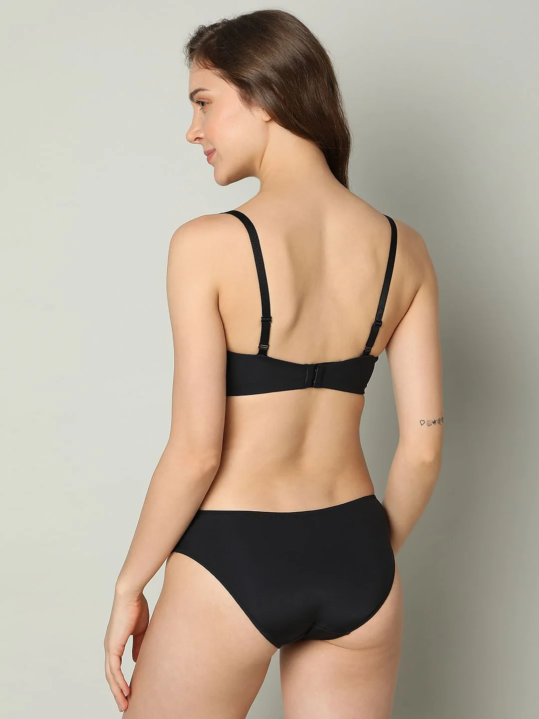 Intimates Black Padded Non-Wired T-Shirt Bra - Image 4