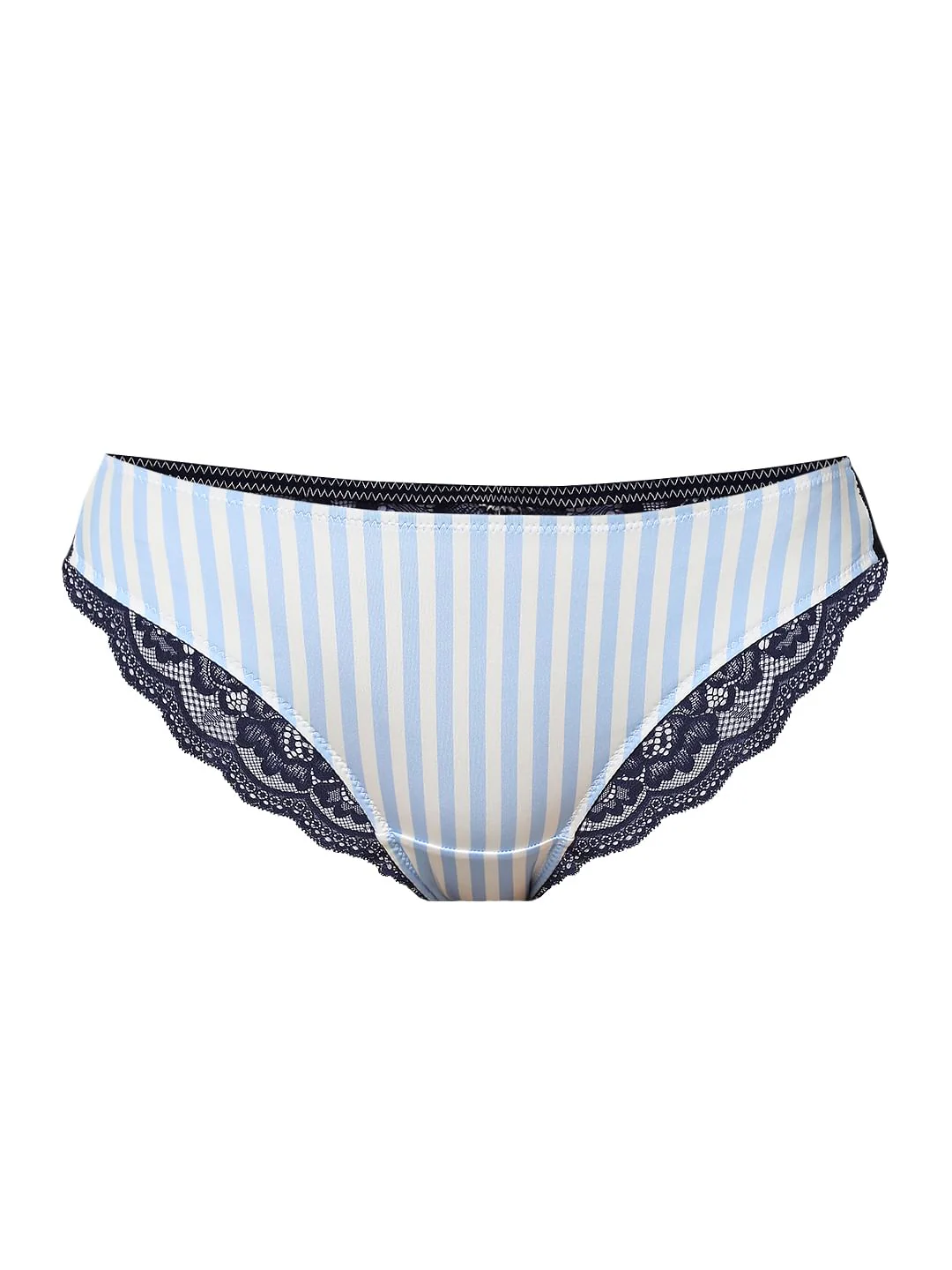 Intimates Blue Striped Mini Briefs - Image 7