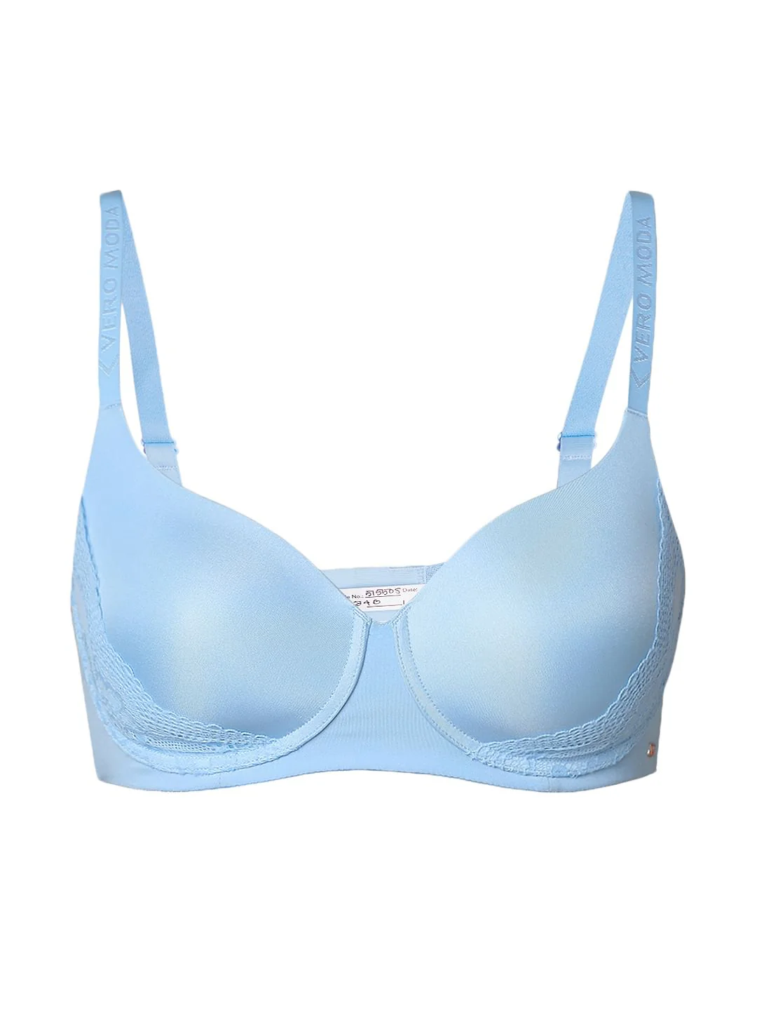 Intimates Blue Padded Non-Wired T-Shirt Bra - Image 7