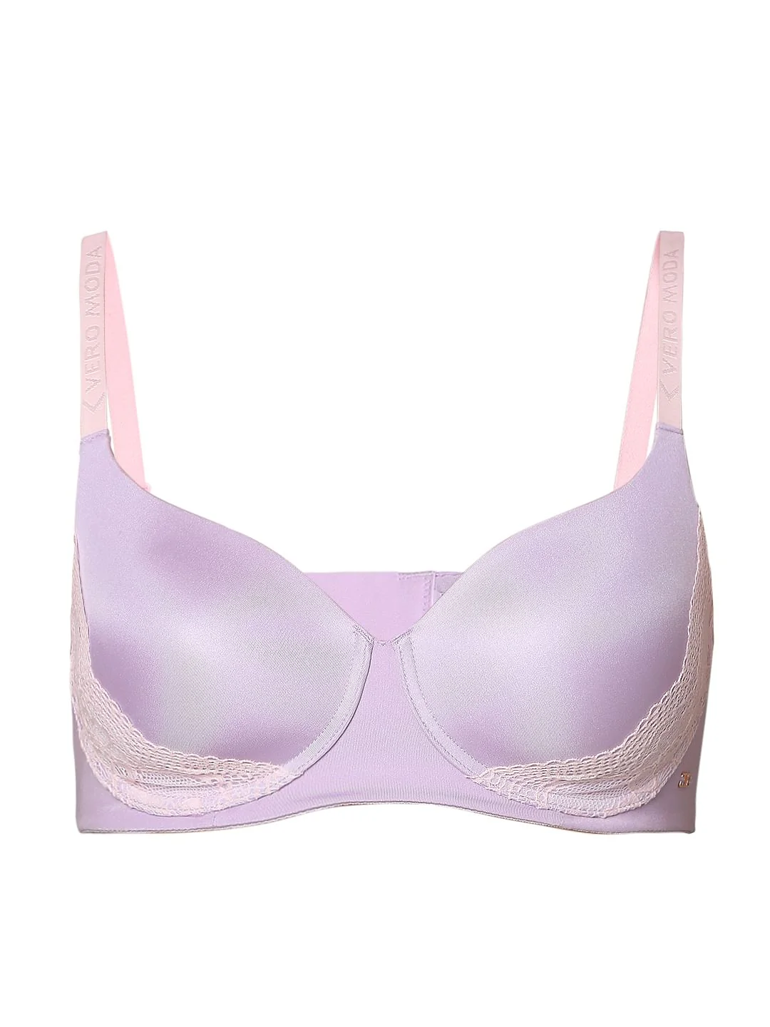 Intimates Lavender Padded Non-Wired T-Shirt Bra - Image 7