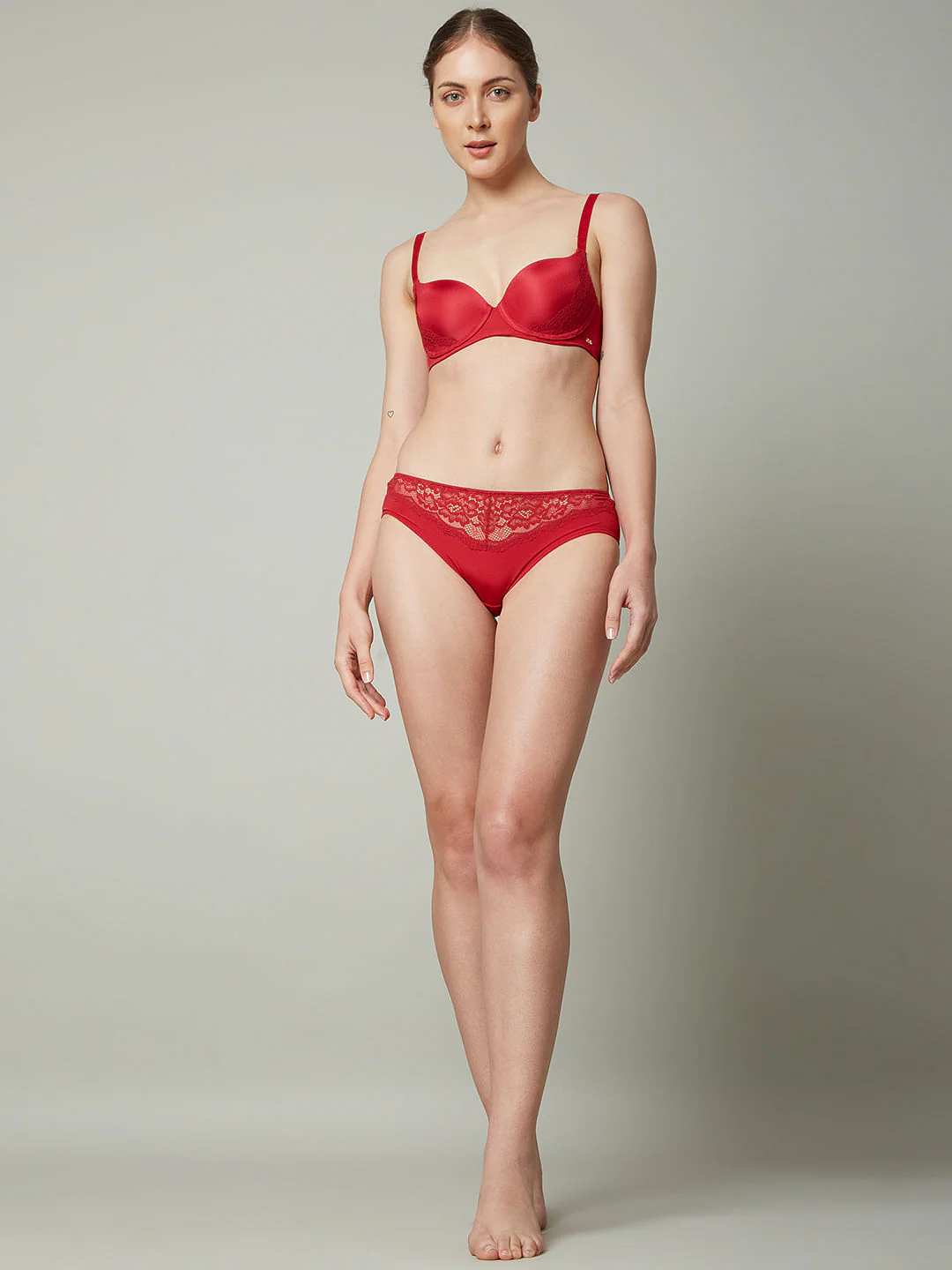 Intimates Red T-Shirt Bra - Image 5