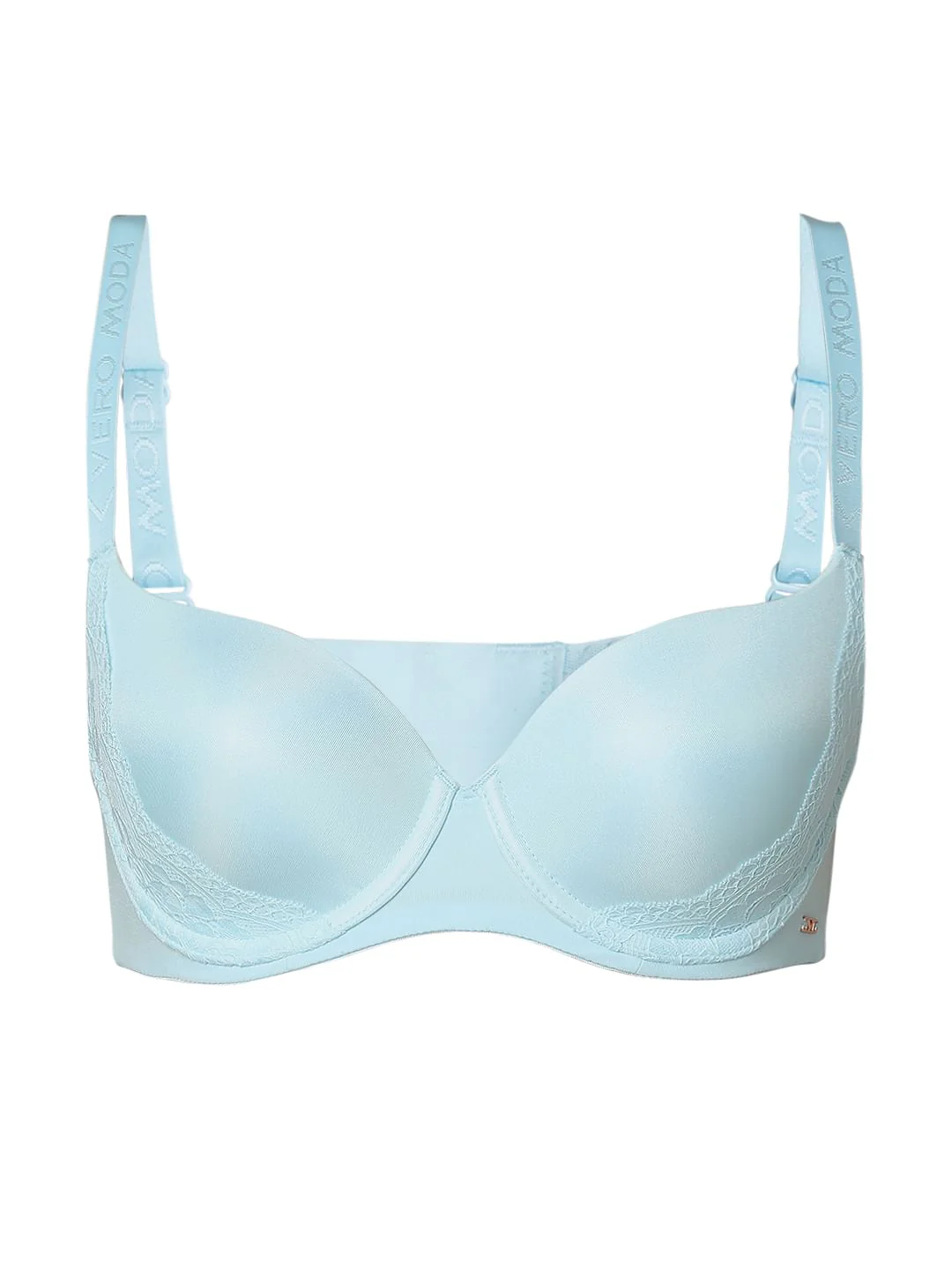 Intimates Blue Padded Under-Wired T-Shirt Bra - Image 7