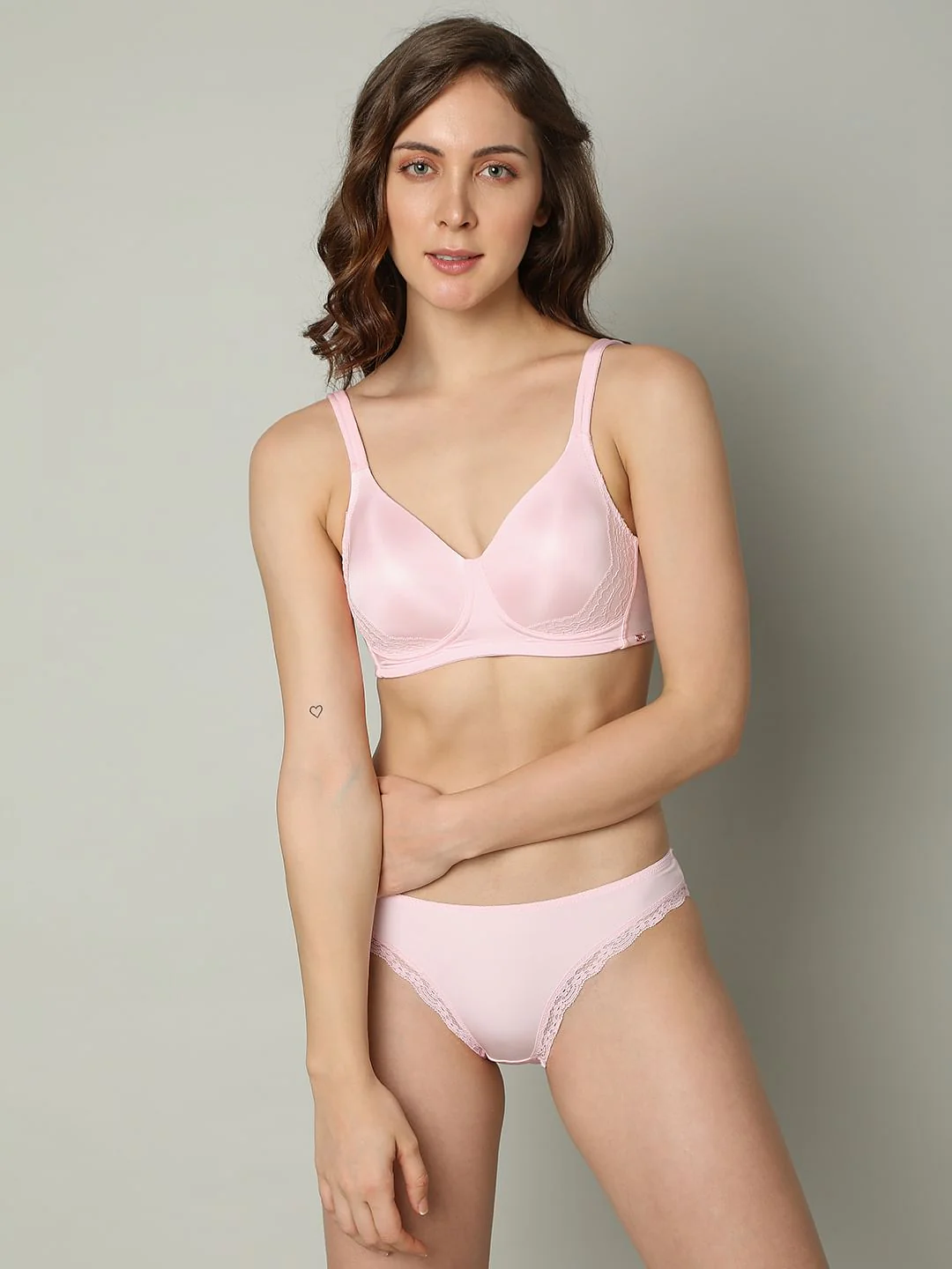 Intimates Pink Padded Non-Wired T-Shirt Bra - Image 2