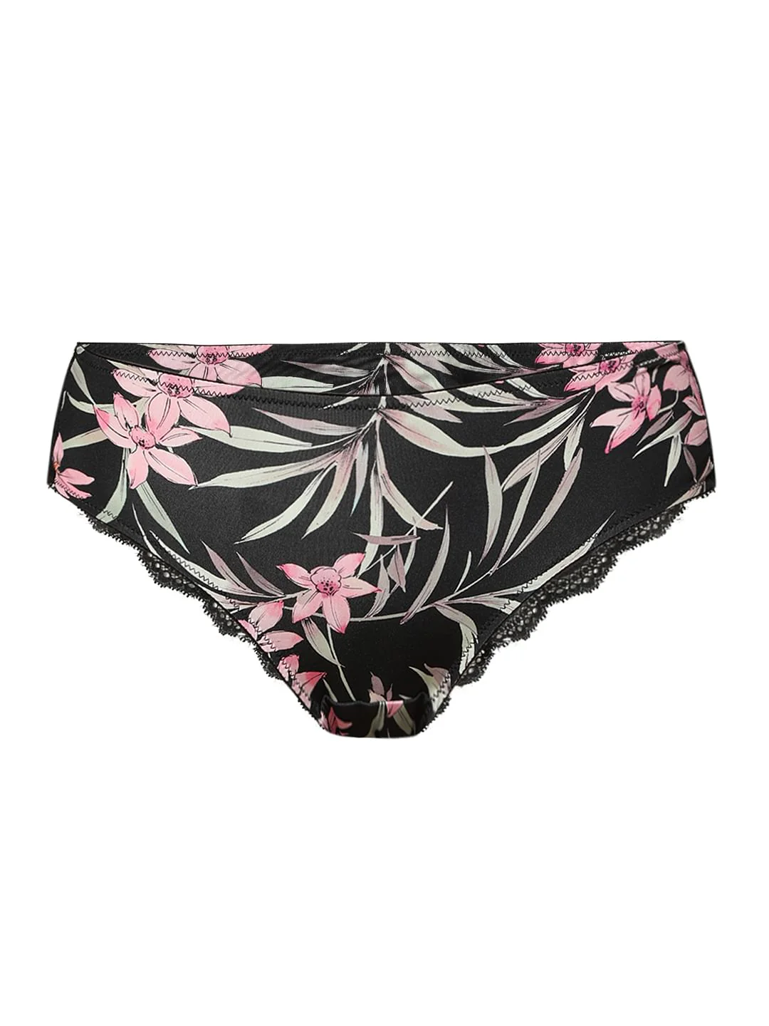 Intimates Black Floral Lace Briefs - Image 7