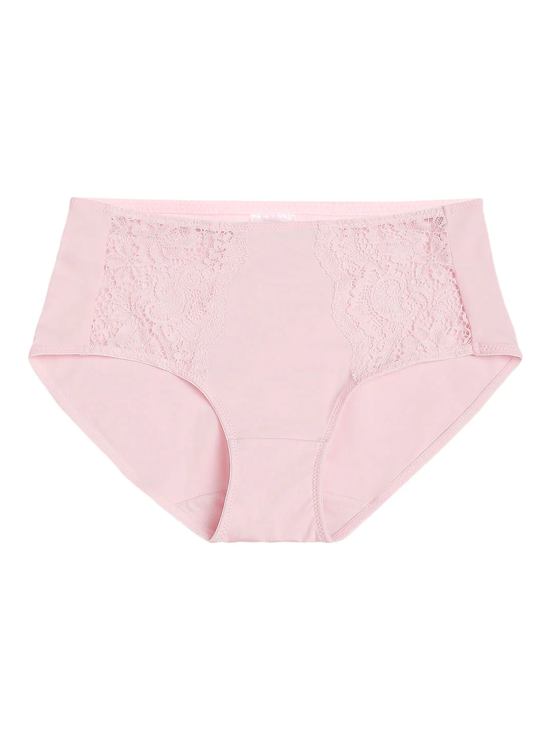 Intimates Pink Lace Detail Maxi Briefs - Image 7