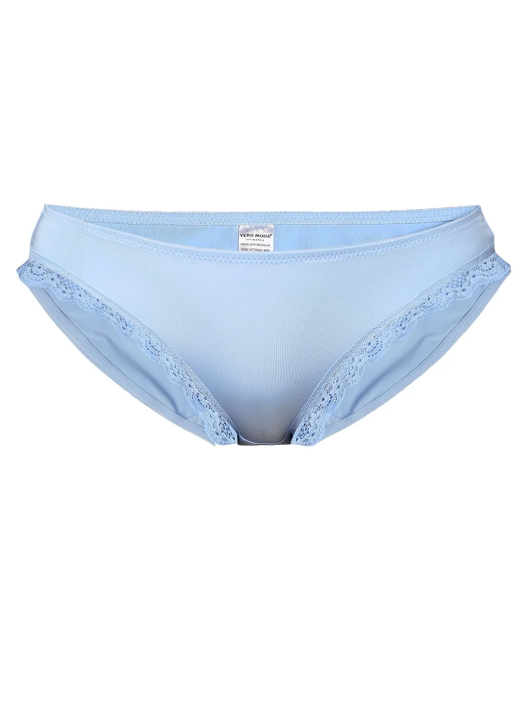 Intimates Blue Lace Detail Mini Briefs - Image 7