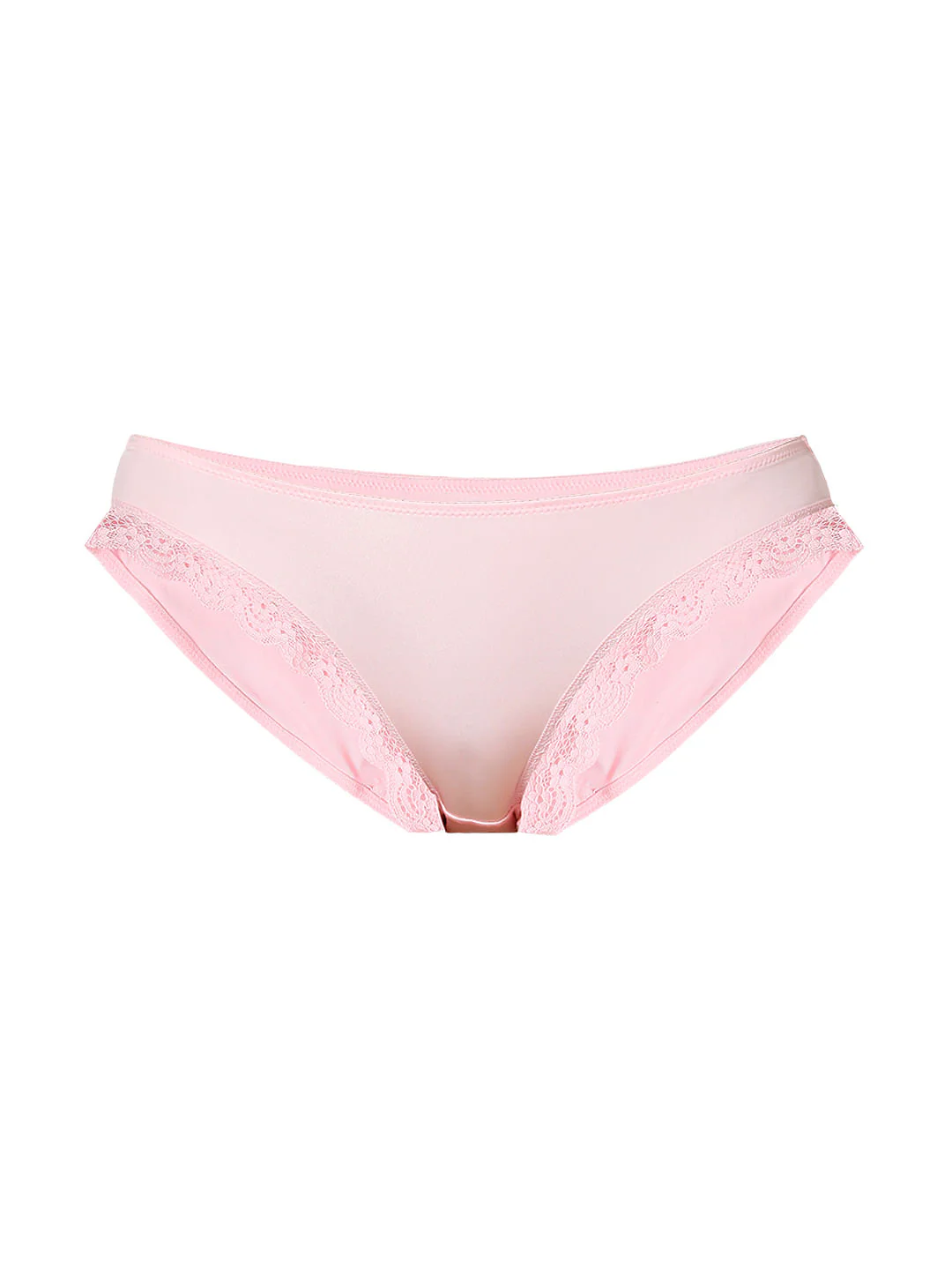 Intimates Pink Lace Detail Mini Briefs - Image 7